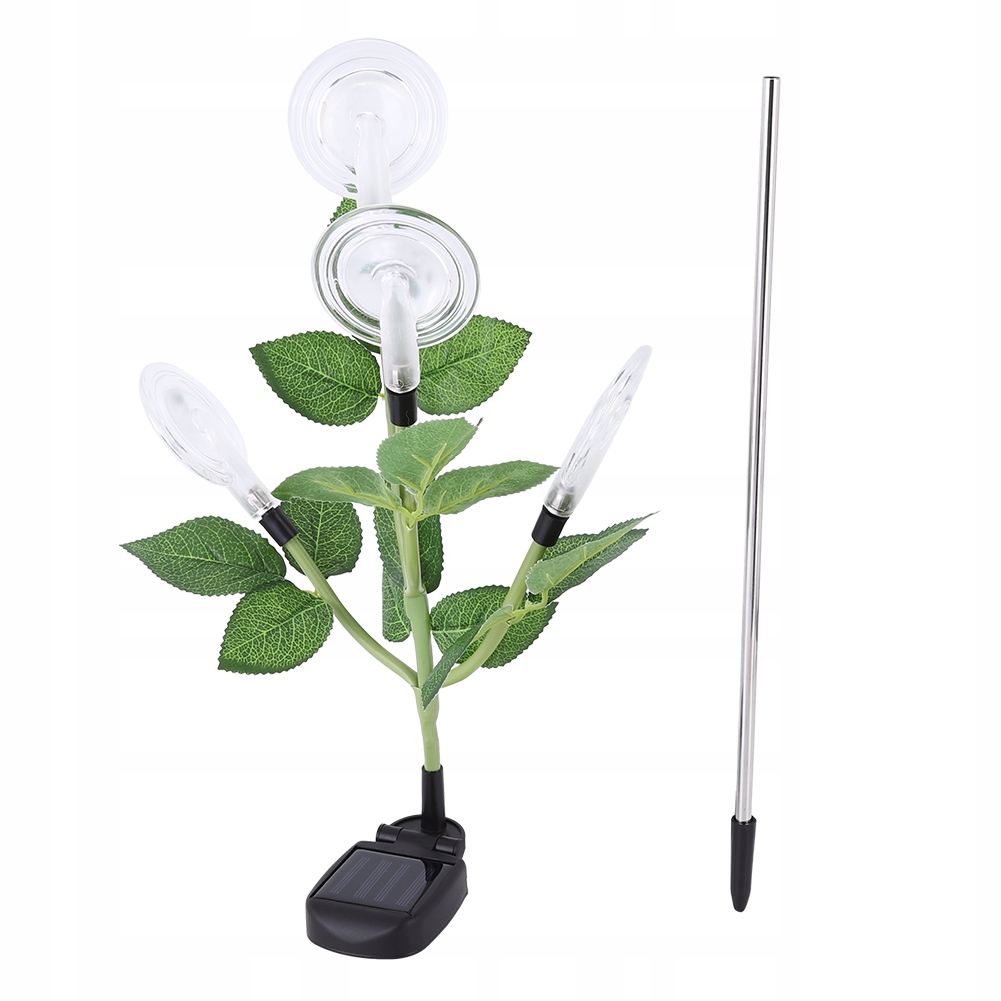 Pouličná LED lampa - Farebné dekoratívne osvetlenie
